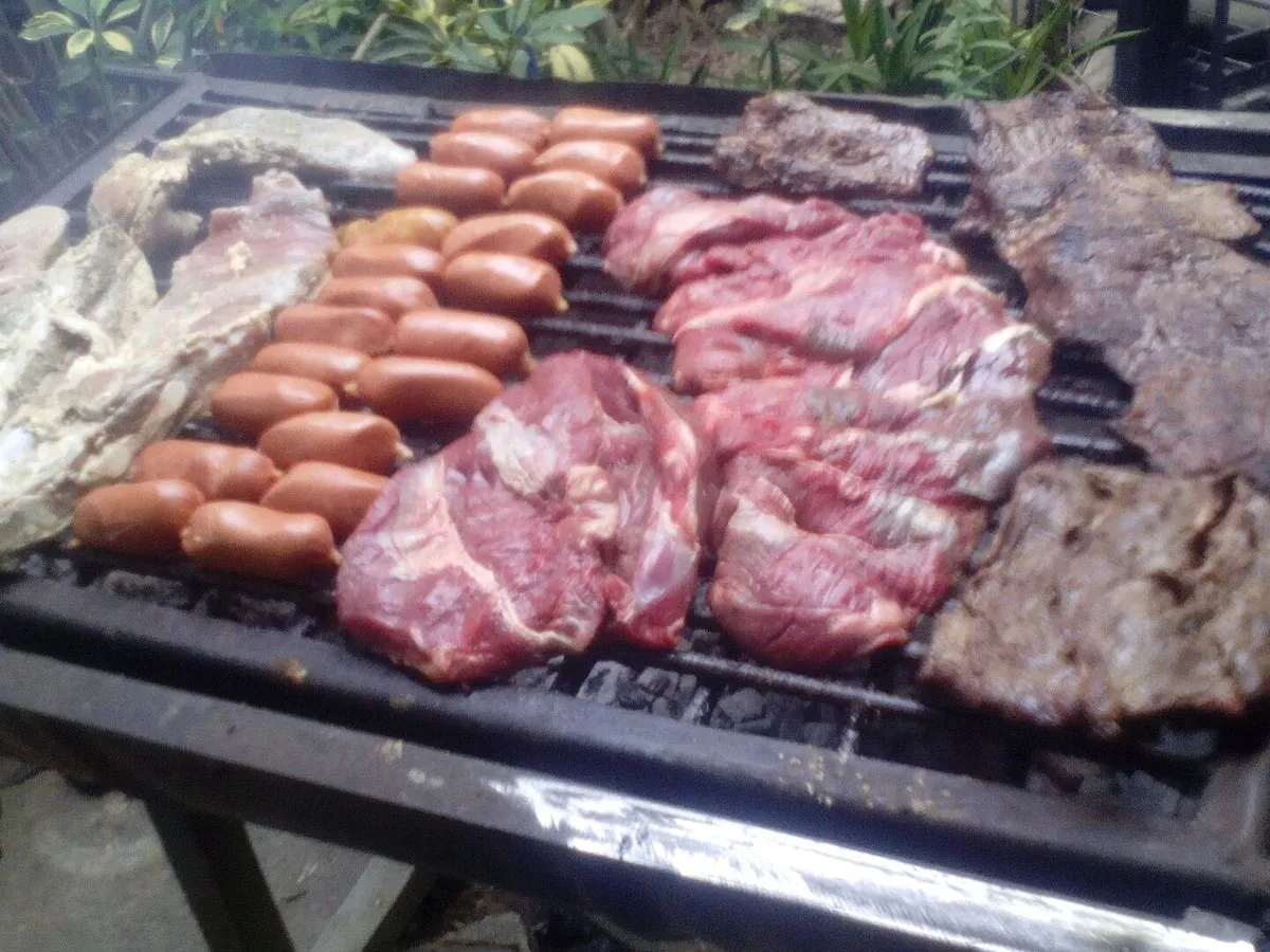 Asado chileno con pebre