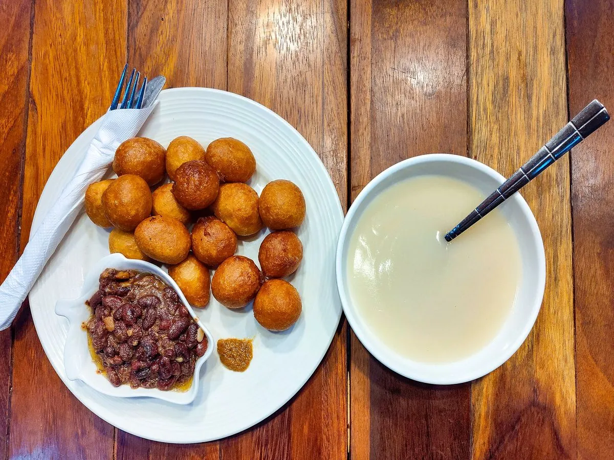 Beignets haricots