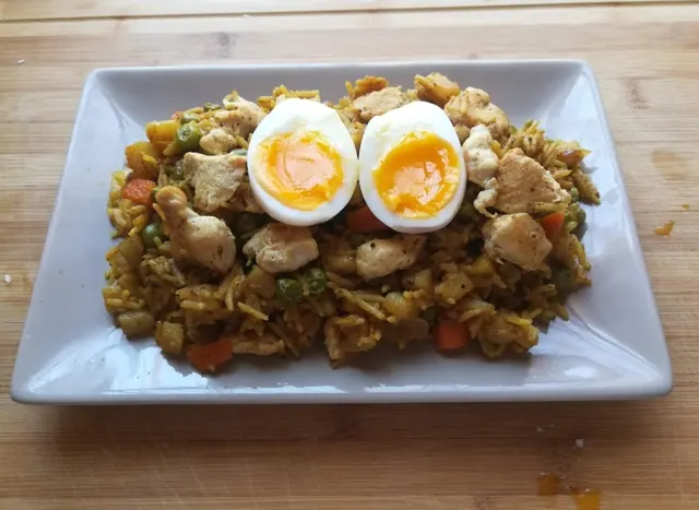 Biryani iraquí