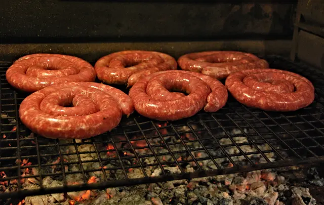 Boerewors a la parrilla