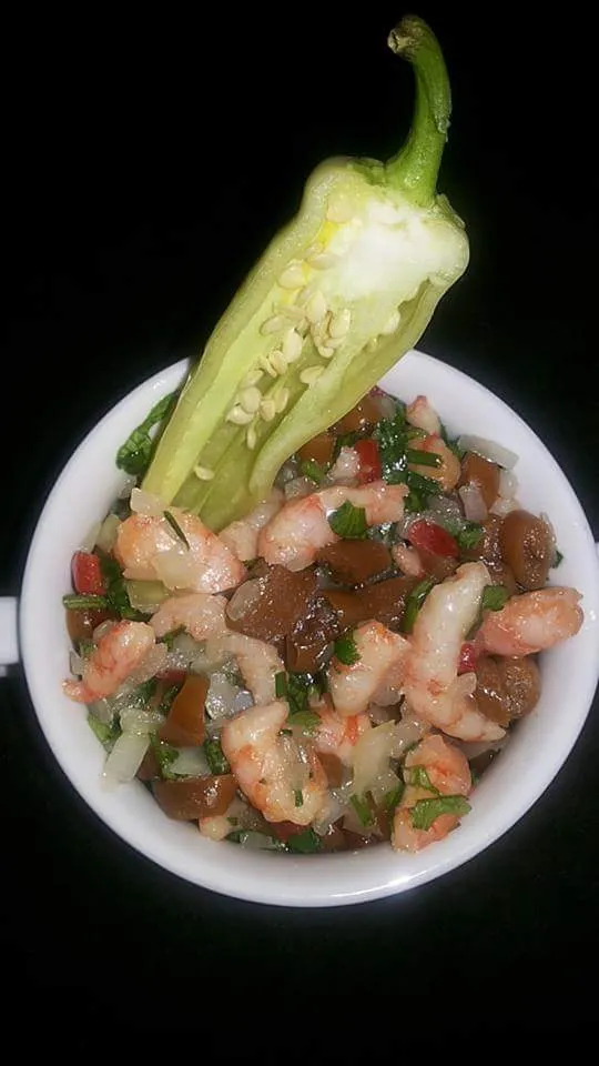 Ceviche de cochayuyo