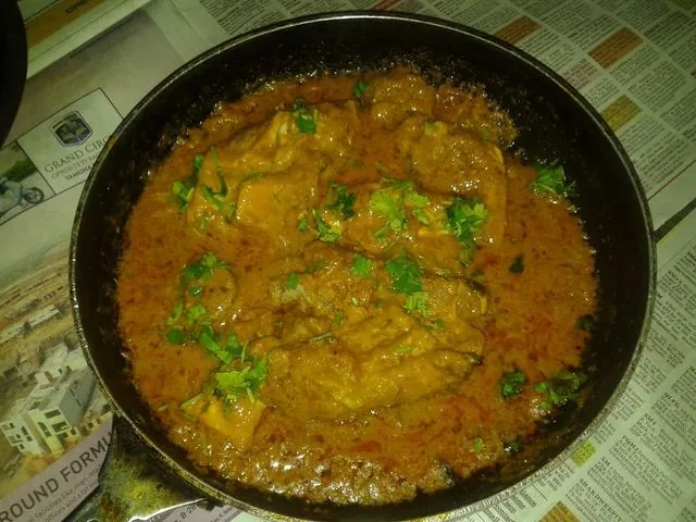 Karahi de pollo