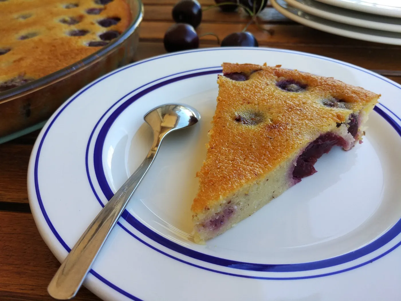 Clafoutis de cerezas