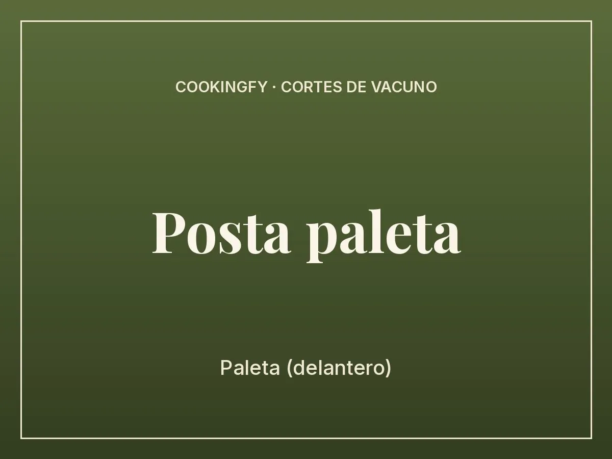 Posta paleta