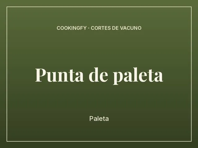 Punta de paleta