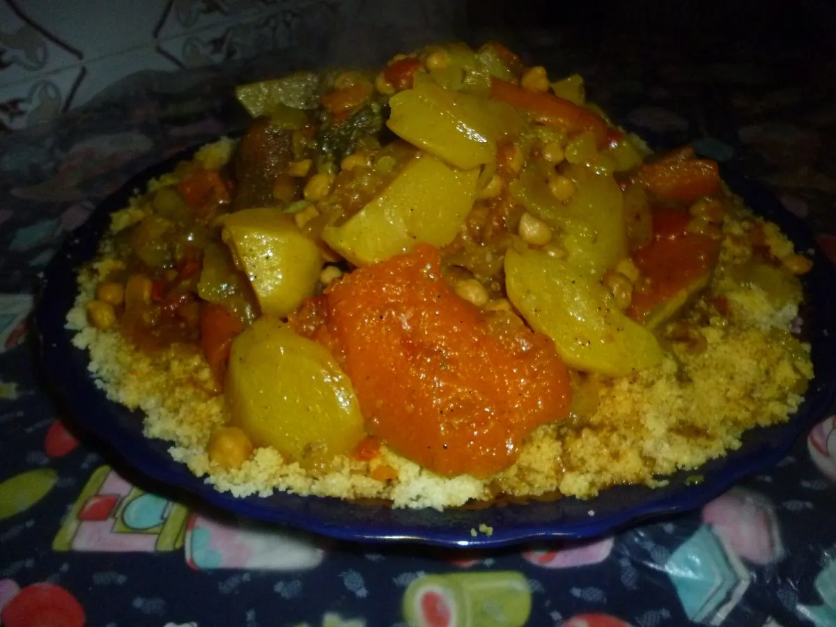 Cuscús de siete verduras