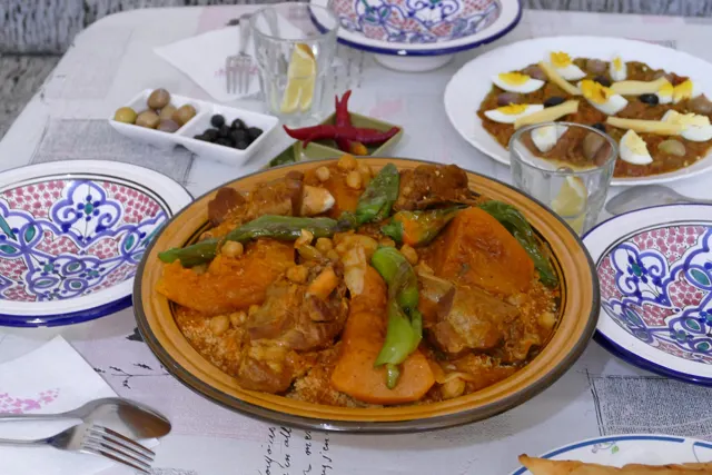 Cuscús tunecino de cordero