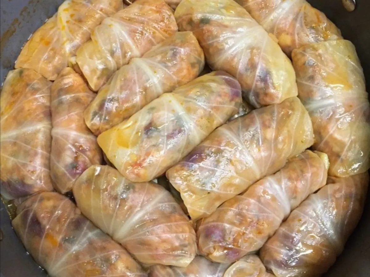 Tolma de hojas de parra