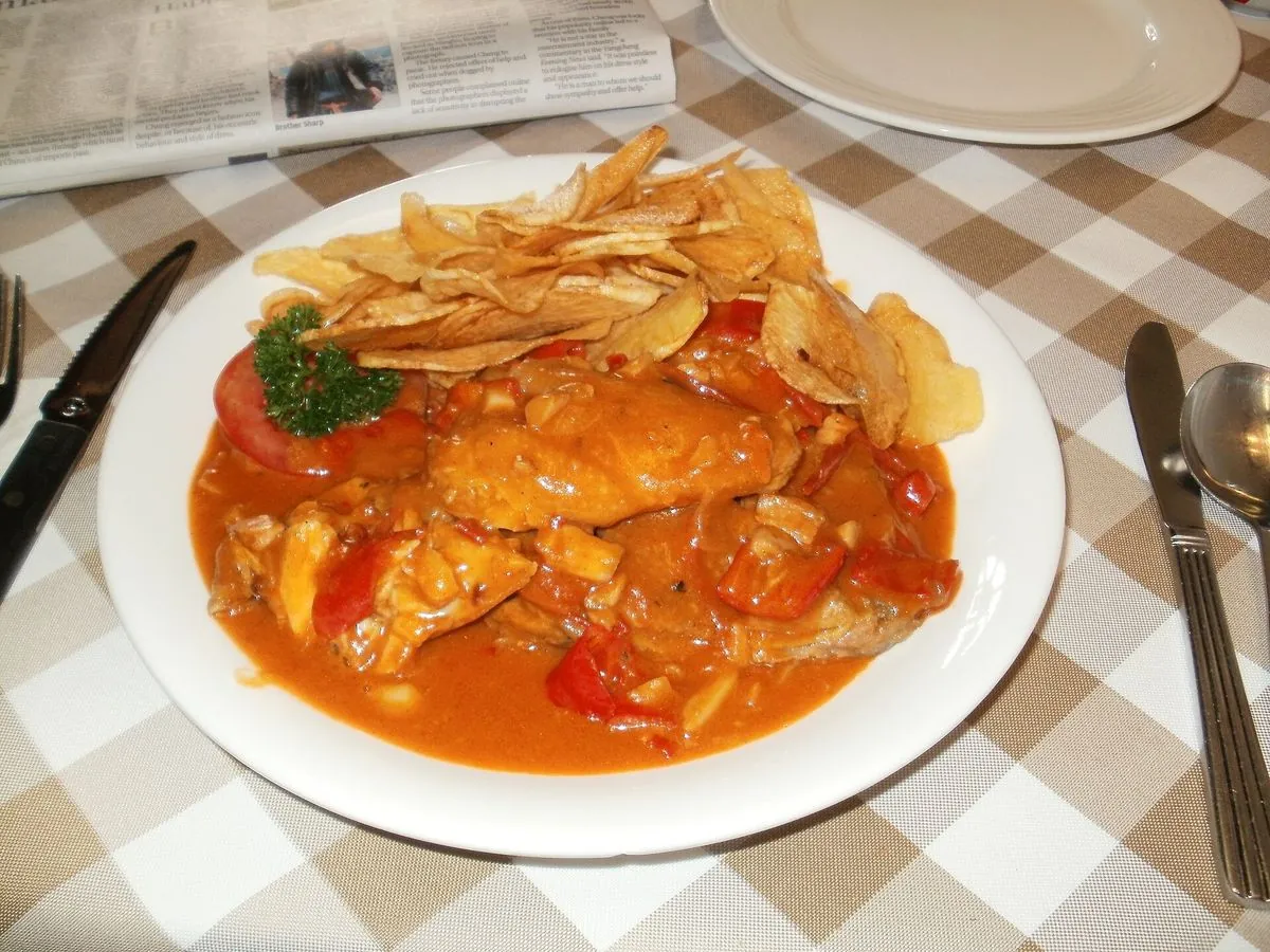 Galinha à africana