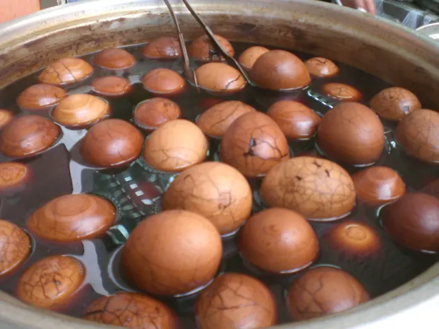 Huevos de té