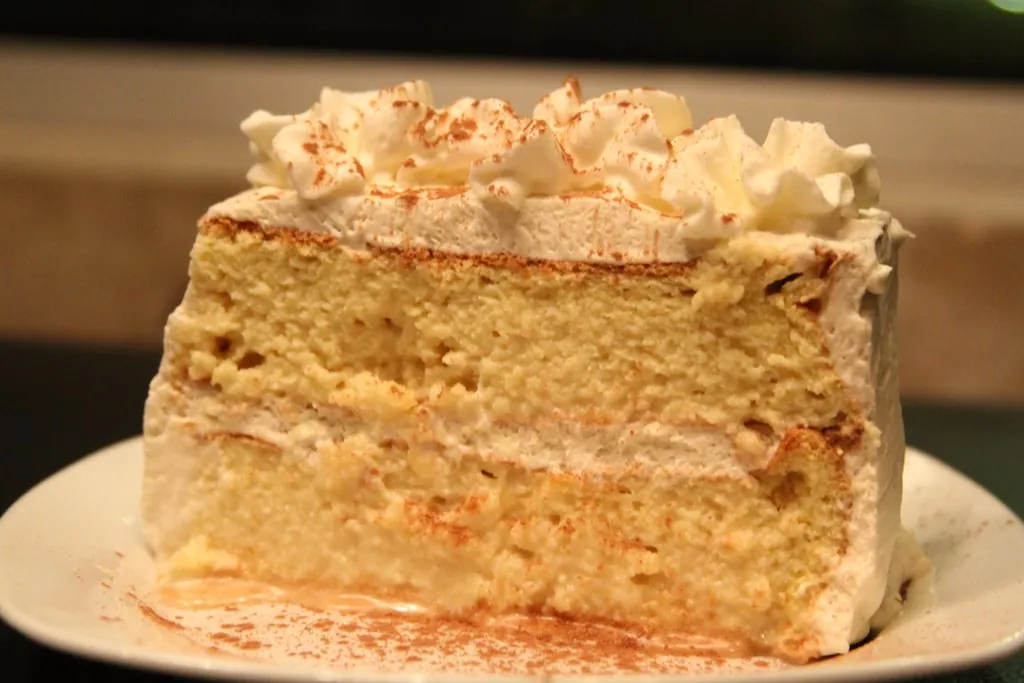 Pastel de tres leches