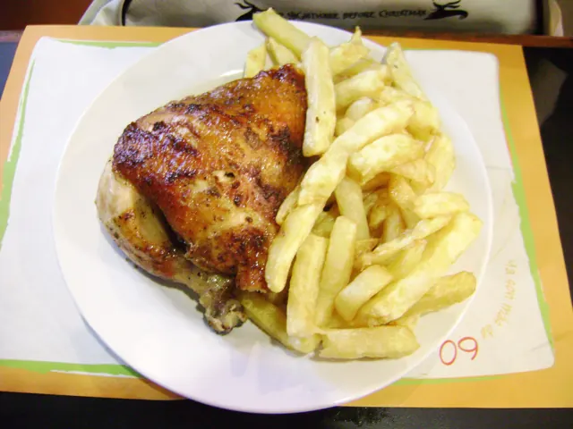 Pollo a la brasa
