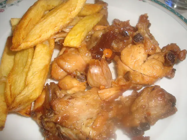 Pollo al ajillo