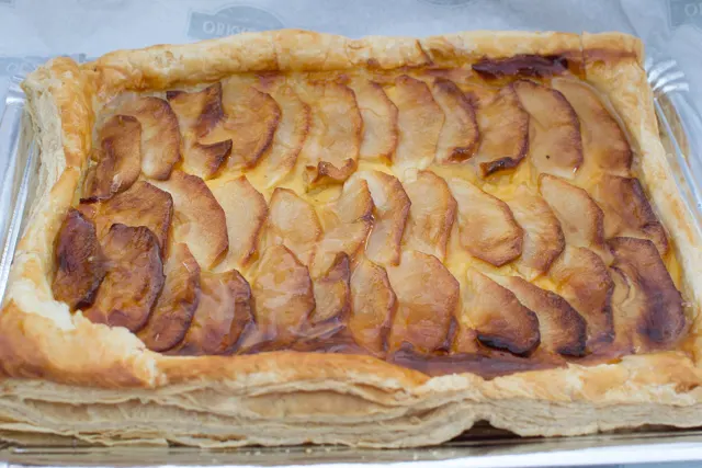 Tarta de manzana al estilo español